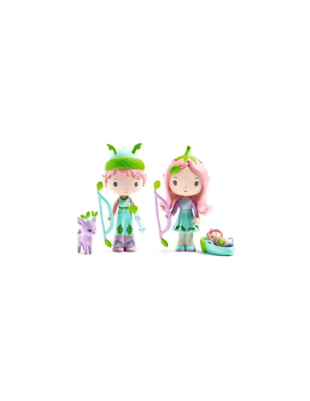 Lily & Sylvestre - Figurines Tinyly - Djeco