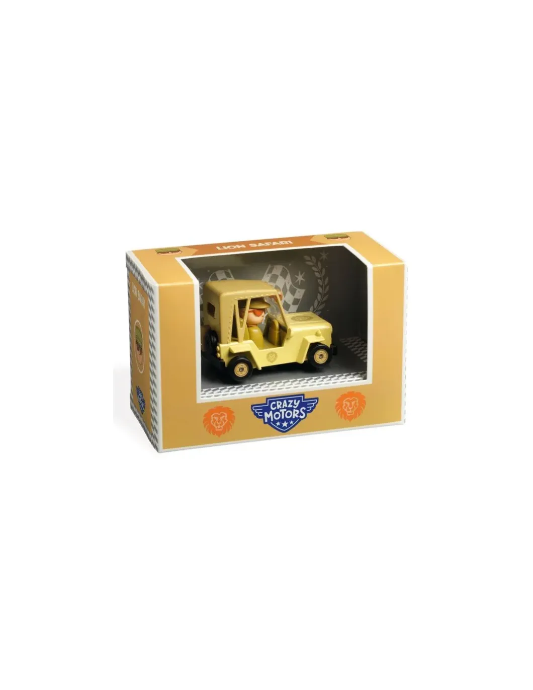 Lion Safari Crazy Motors - Djeco