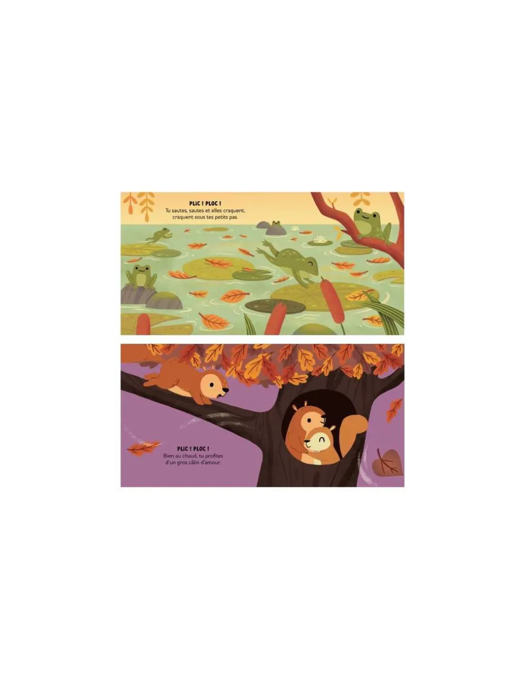 Livre à toucher Au coeur de la forêt - Auzou