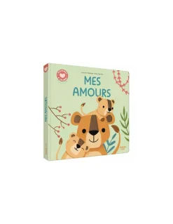 Livre à toucher mes amours - Auzou