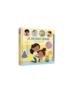 Livre animé Je deviens grand vive l'école - Auzou