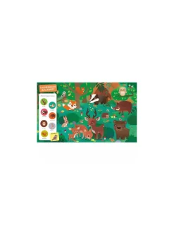 Livre Cherche et trouve des tout-petits Chez les animaux - Auzou
