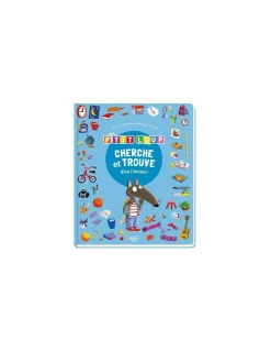 Livre Cherche et trouve des tout-petits P'tit Loup vive l'école - Auzou