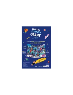 Livre Cherche et trouve géant qui brille dans le noir - Auzou