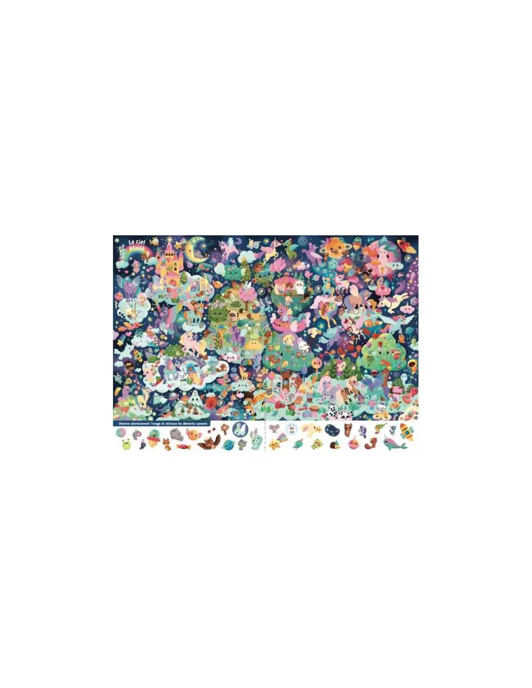 Livre Cherche et trouve Kawaii - Auzou