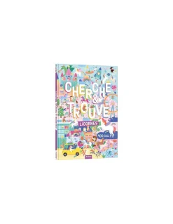 Livre Cherche et trouve Licornes - Auzou