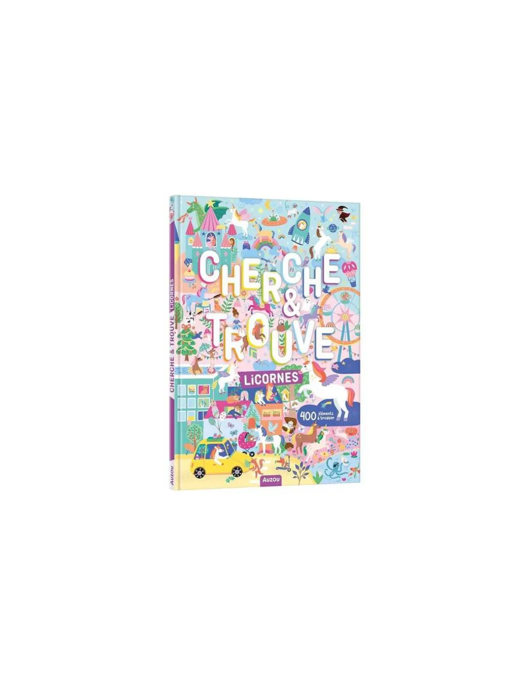 Livre Cherche et trouve Licornes - Auzou