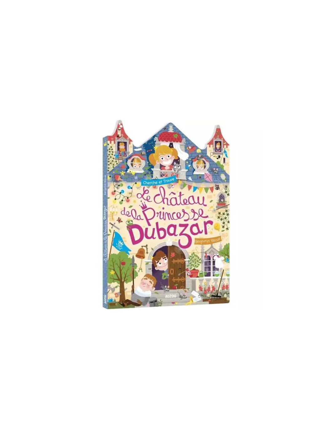 Livre Cherche et trouve Le château de la princesse Dubazar - Auzou