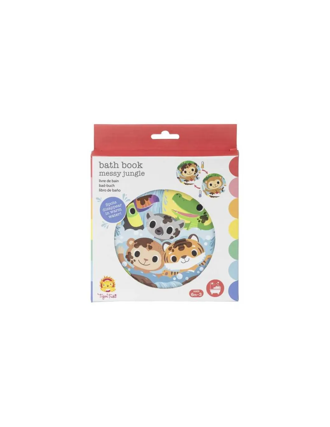 Livre de bain jungle - Tiger tribe