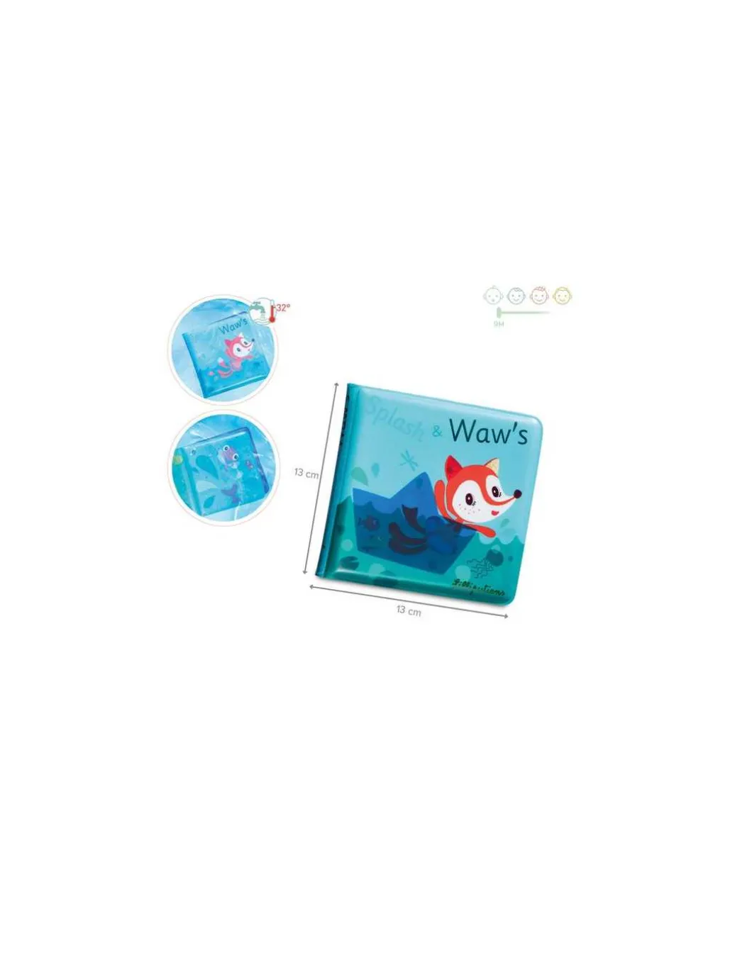 Livre de bain magique Alice - Lilliputiens