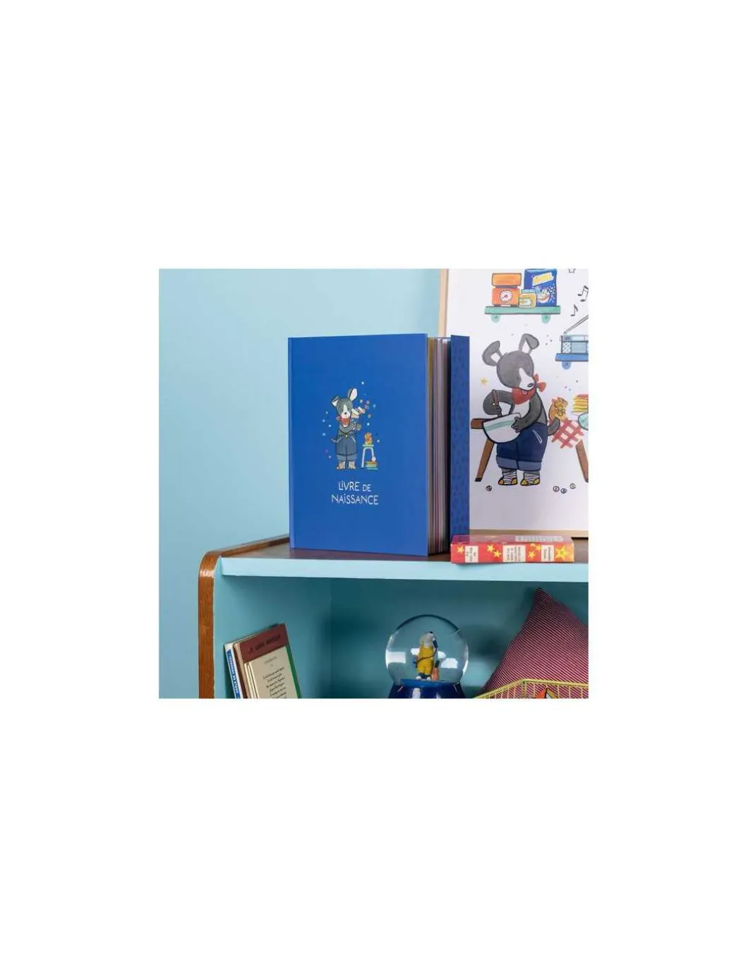 Livre de naissance Puce & Pilou - Moulin Roty