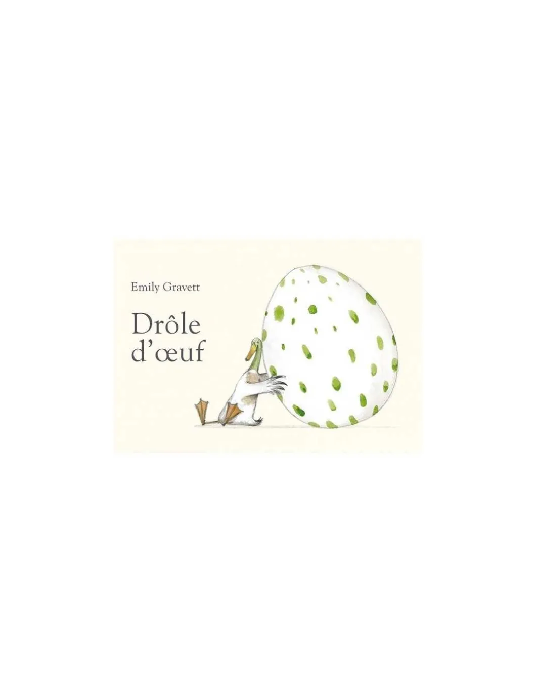 Livre Drôle d'oeuf - L'école des loisirs