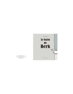 Livre Le bain de Berk - L'école des loisirs