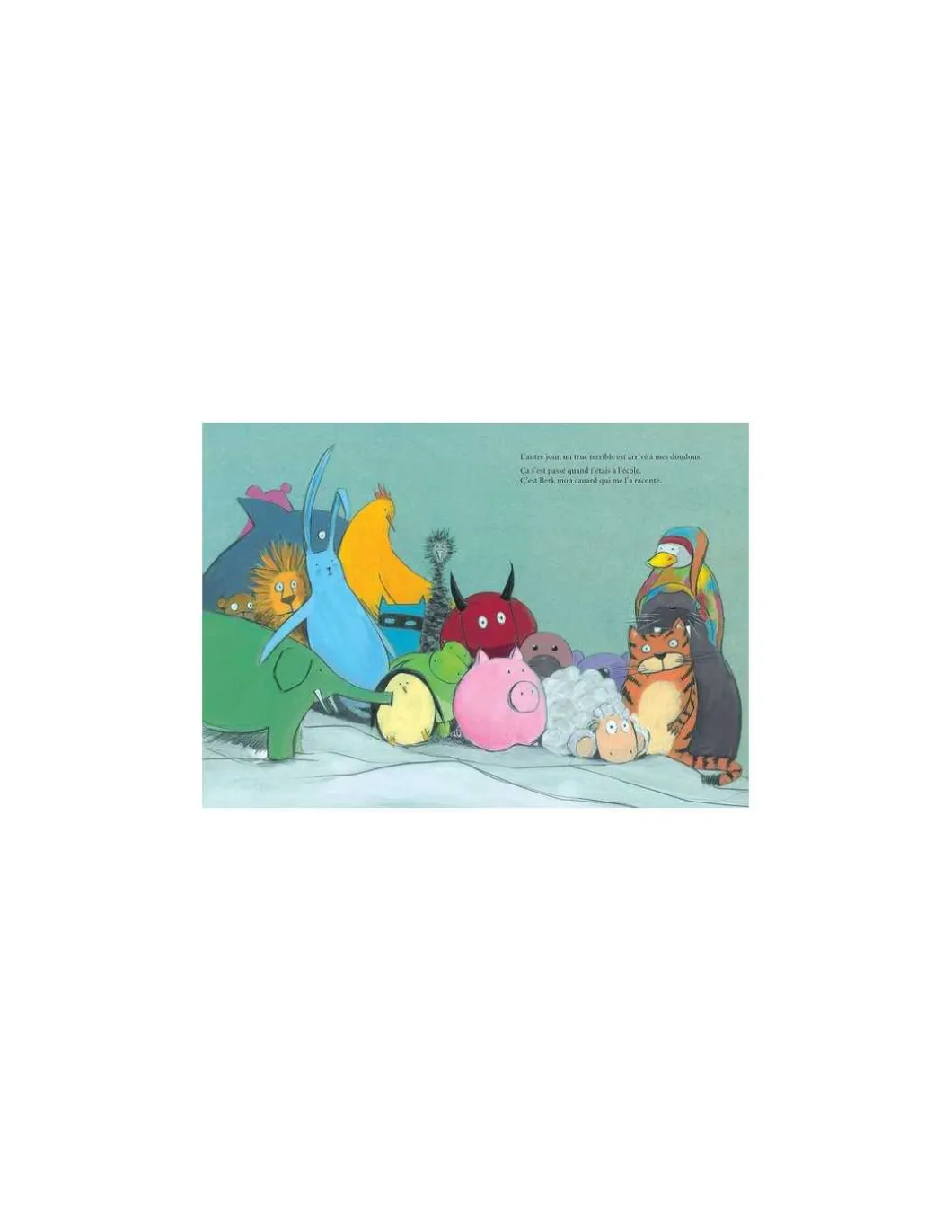 Livre Le mange-doudous de Béziat - L'école des loisirs