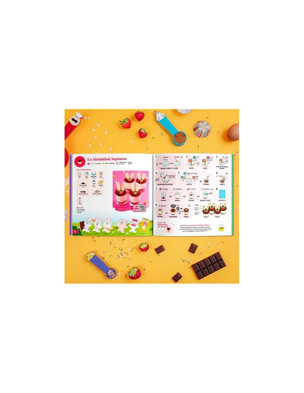 Livre Les gâteaux et desserts incontournables - Chefclub Kids
