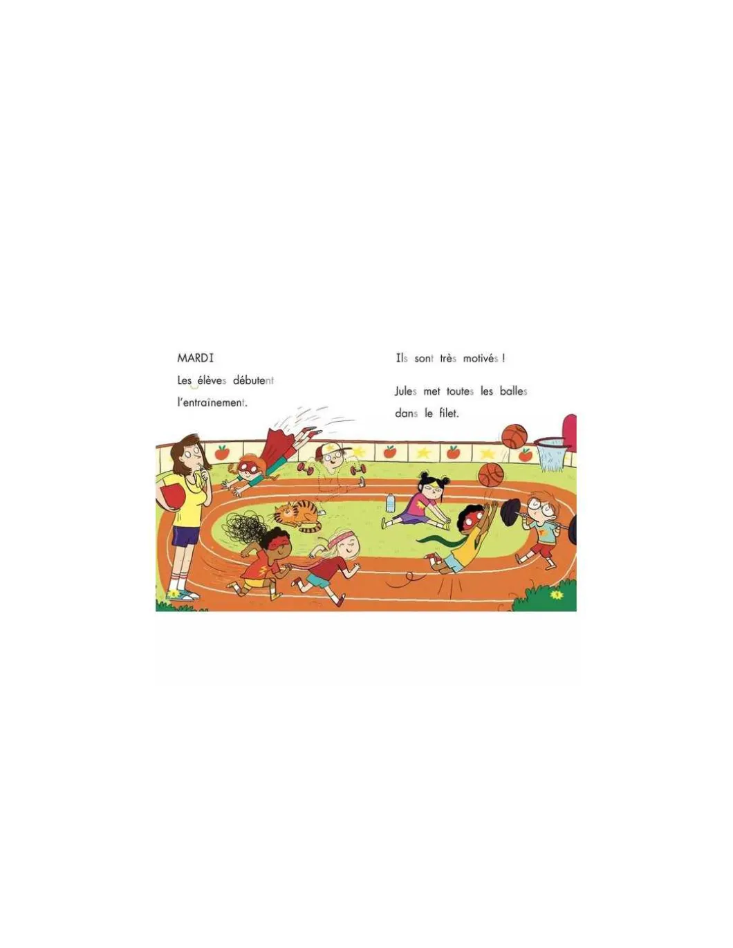 Livre Les Héros du CP niveau 2 - Les supers sportifs - Auzou
