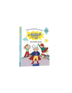 Livre Les Héros du CP Super débutant - Une super-mamie - Auzou