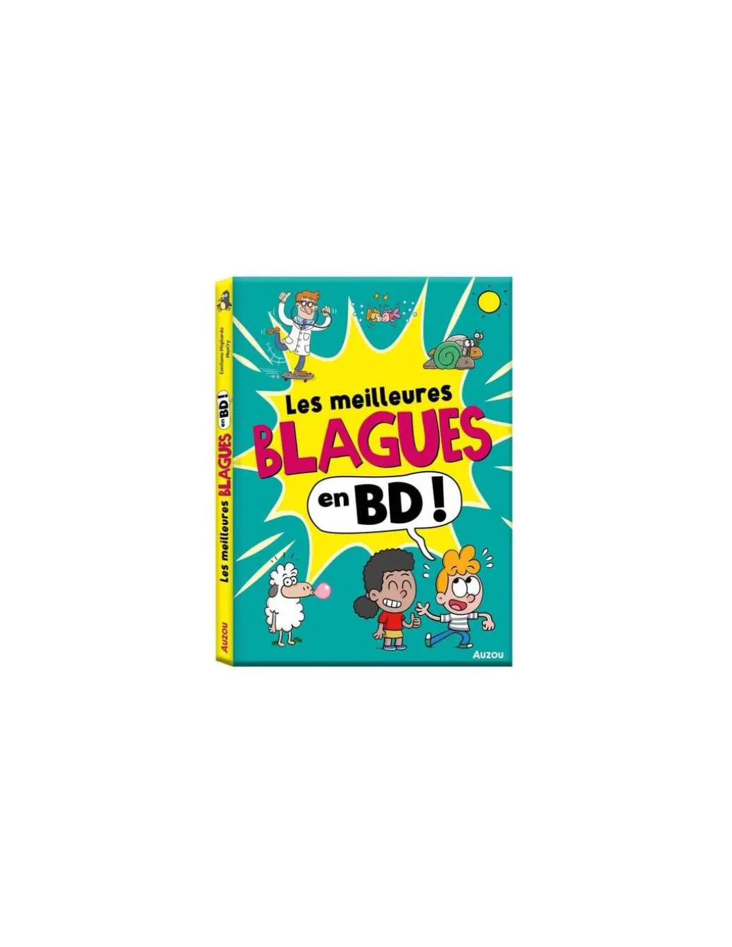 Livre Les meilleures blagues en BD - Auzou
