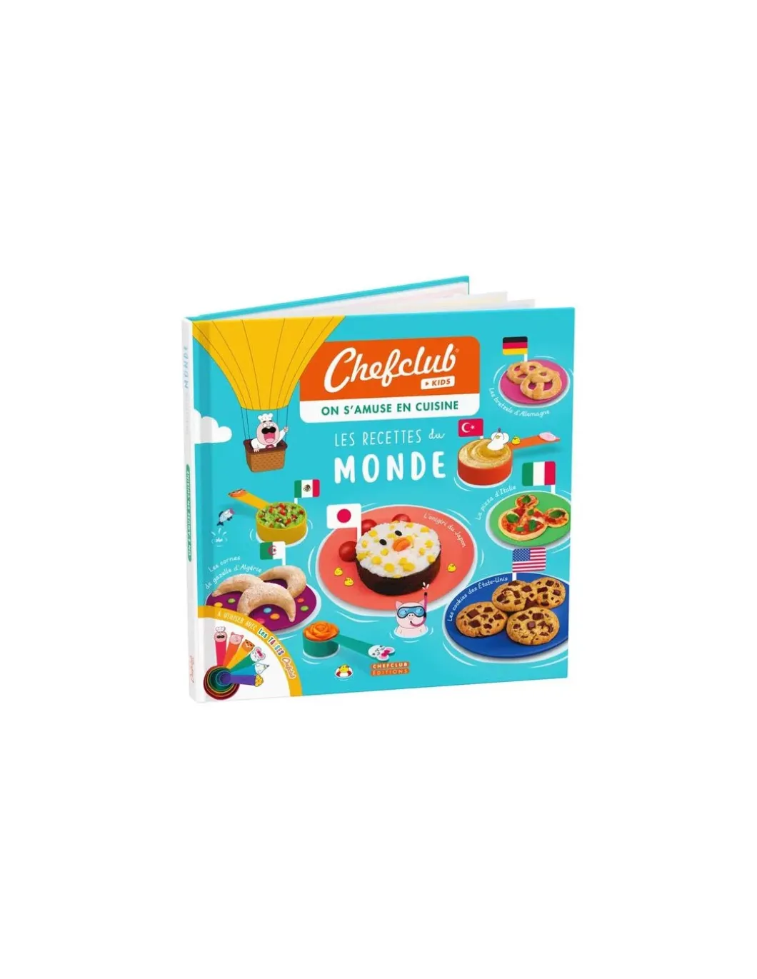 Livre Les Recettes du Monde - Chefclub Kids