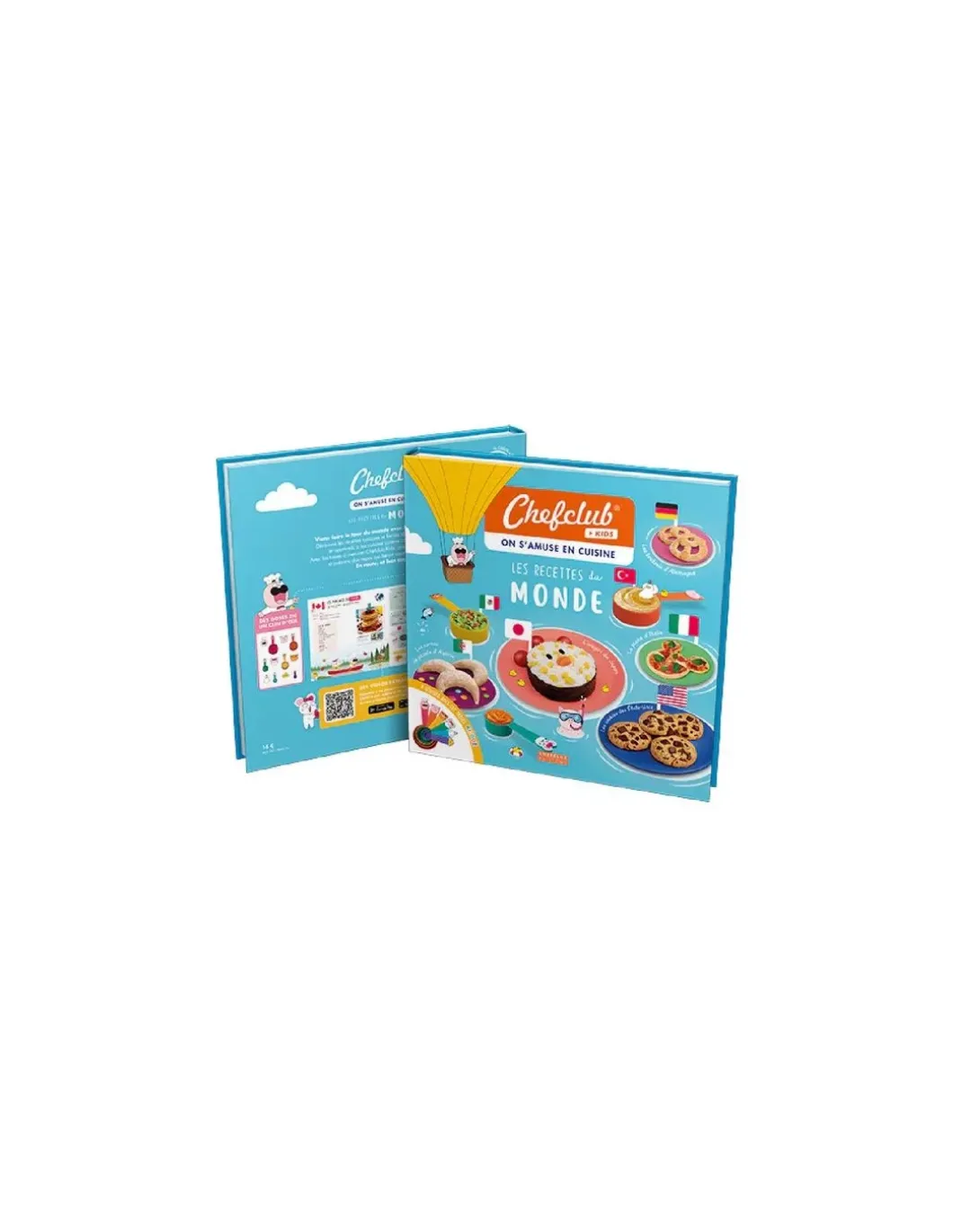 Livre Les Recettes du Monde - Chefclub Kids