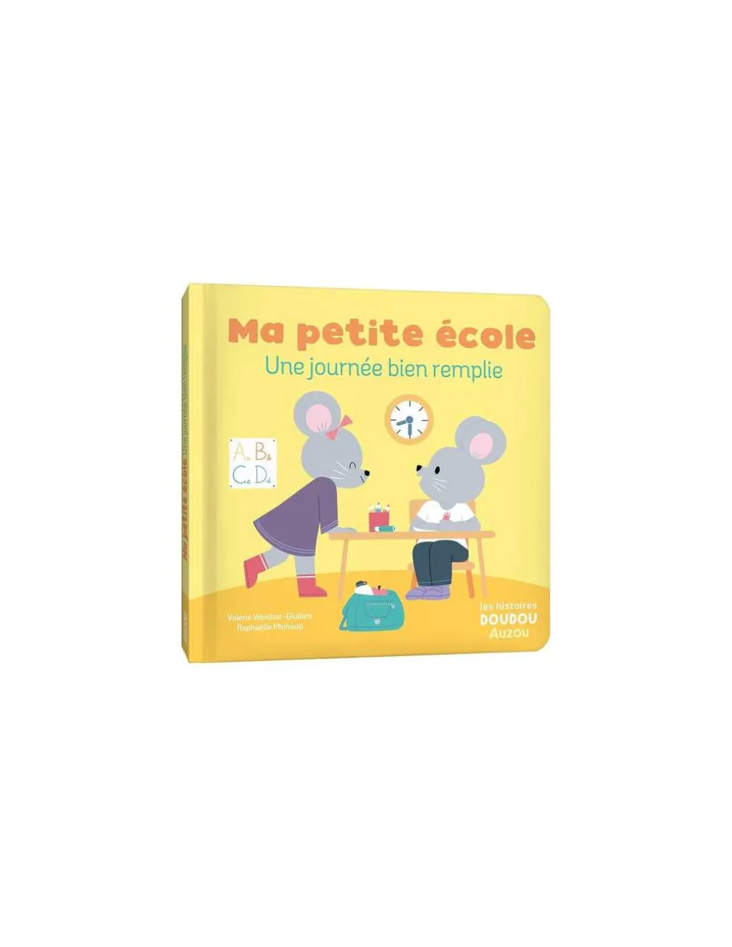 Livre ma petite école une journée bien remplie - Auzou