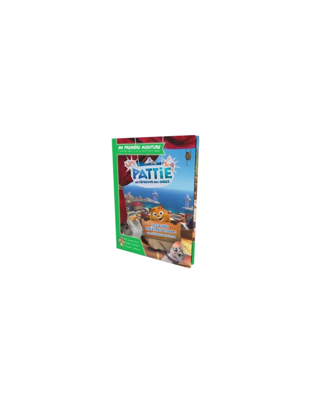 Livre Ma première aventure : Pattie et l'épreuve des dieux