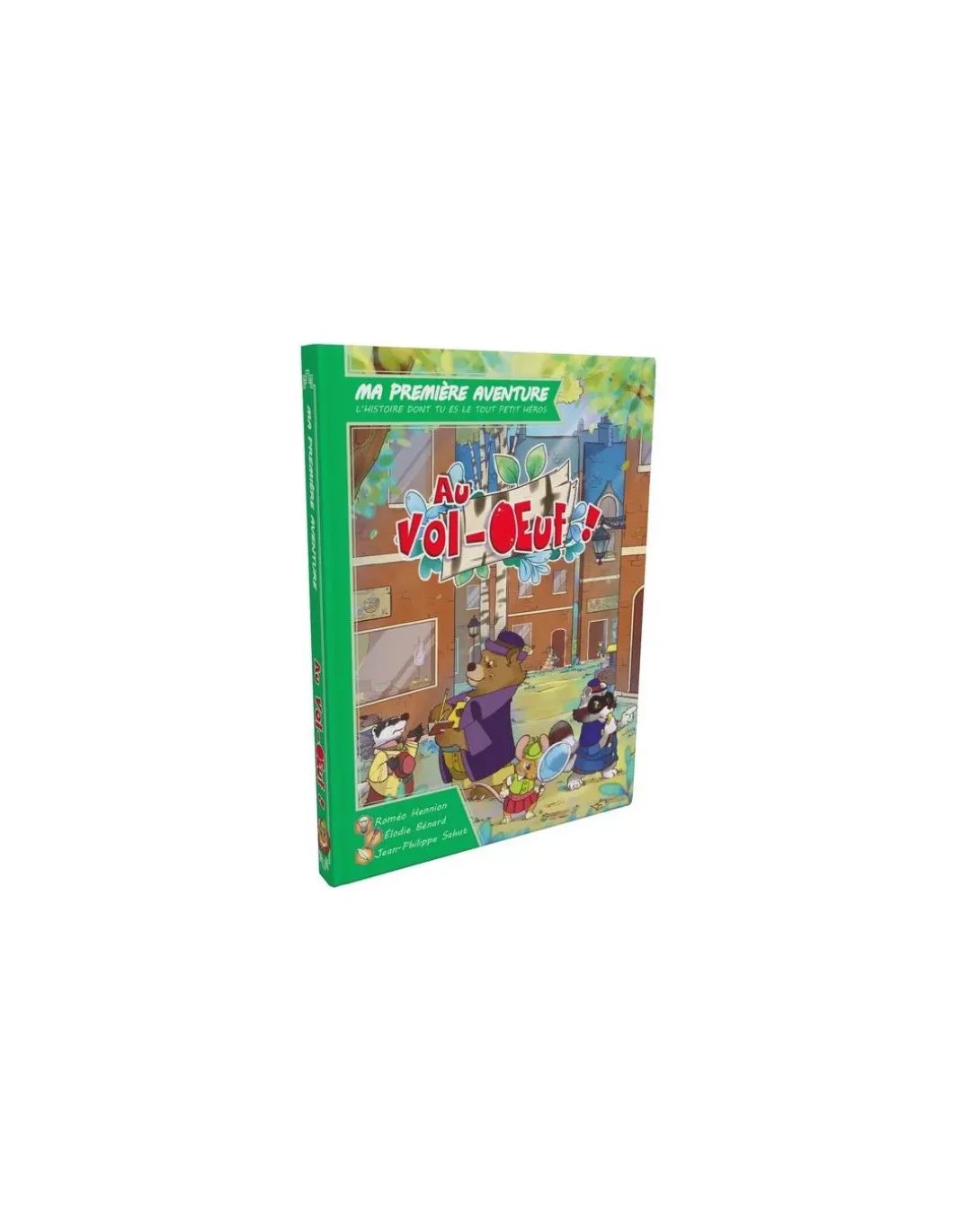 Livre Ma première aventure : Au vol-oeuf!