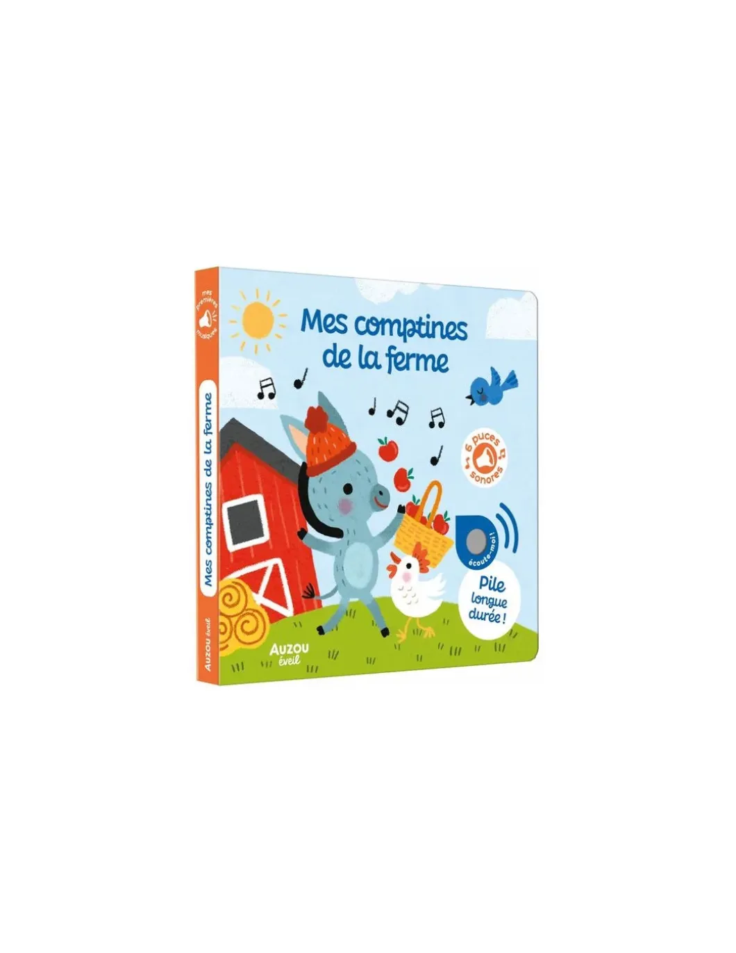 Livre Mes comptines de la ferme - Auzou