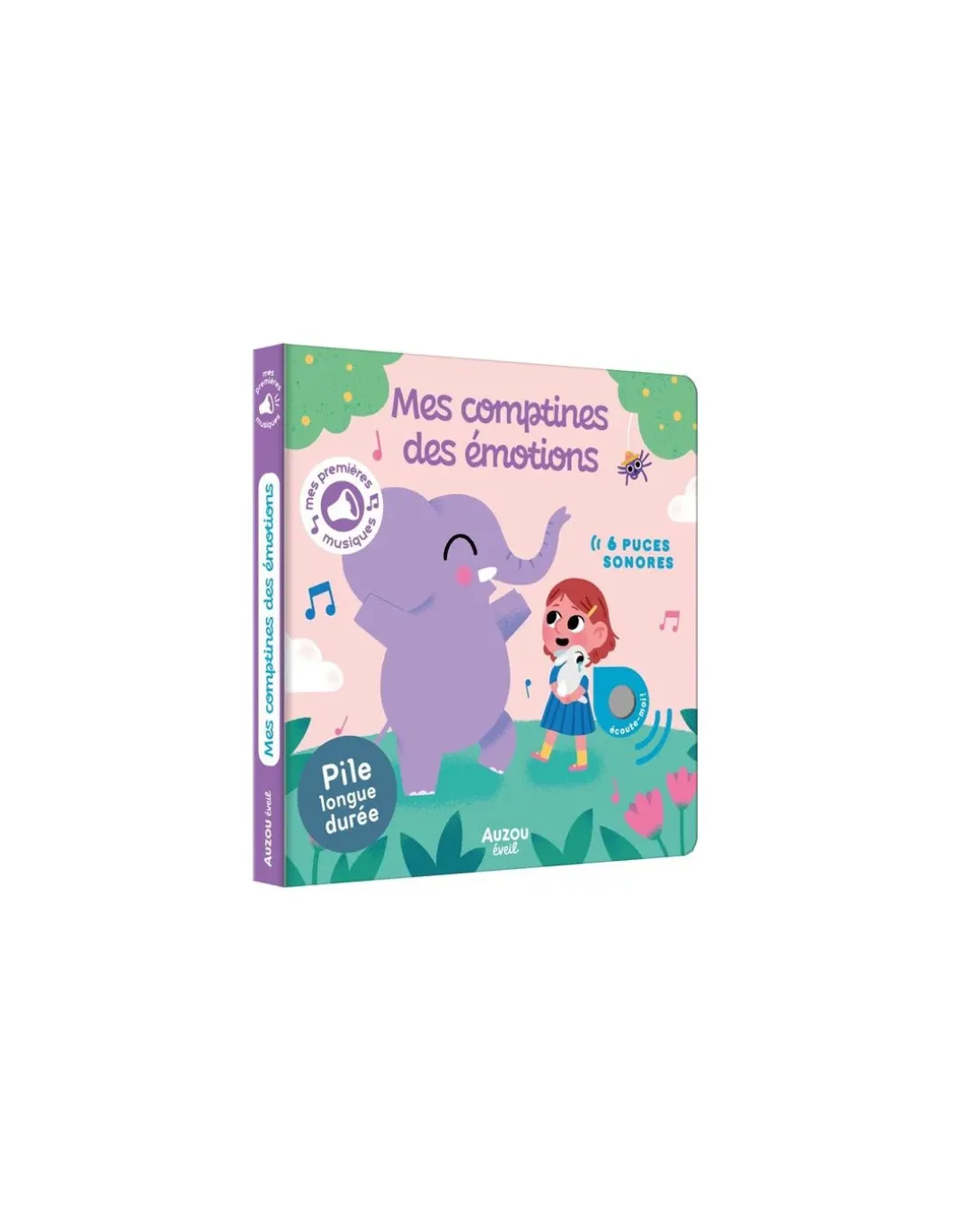 Livre Mes comptines des émotions - Auzou