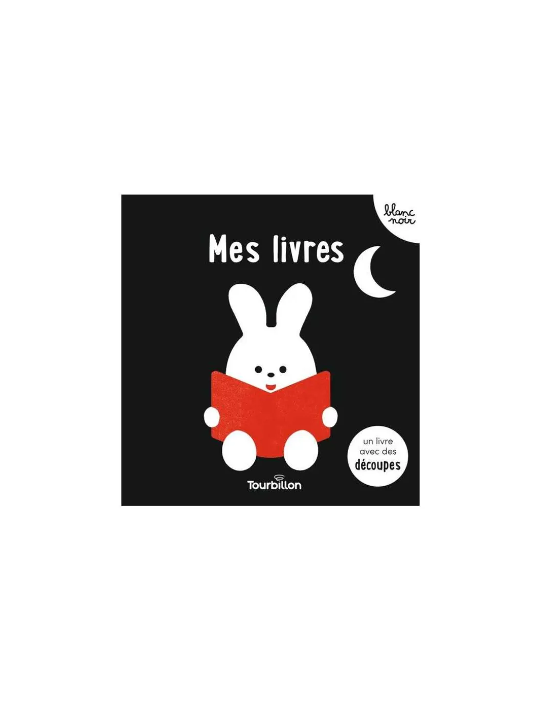 Livre Mes livres noir et blanc - Tourbillon
