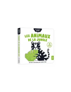 Livre mes premiers flaps les animaux de la jungle - Auzou