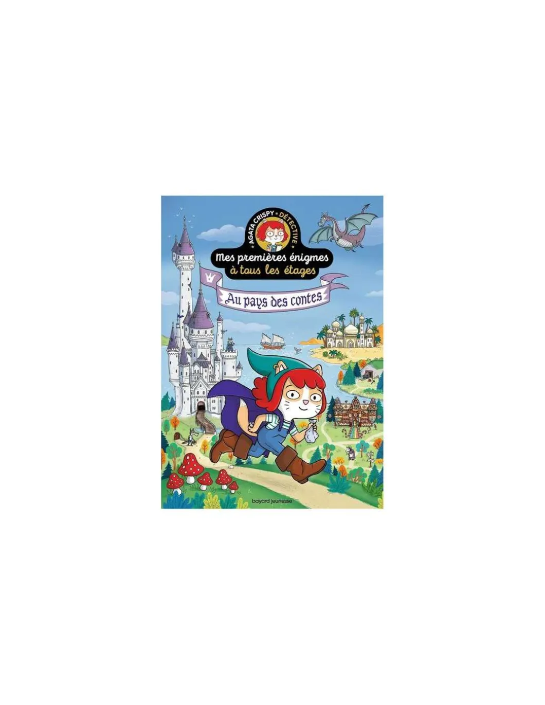 Livre mes premières énigmes à tous les étages Au pays des contes - Bayard