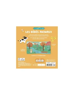 Livre Mon Anim'agier Les bébés animaux - Auzou
