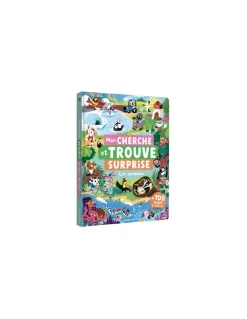 Livre Mon Cherche et trouve surprise Vive les animaux - Auzou