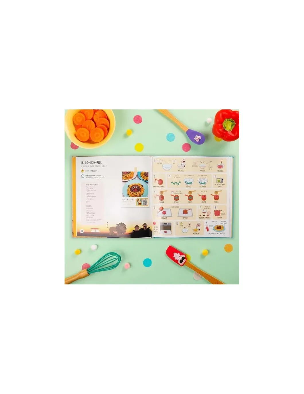 Livre On s'amuse en cuisine - Chefclub Kids