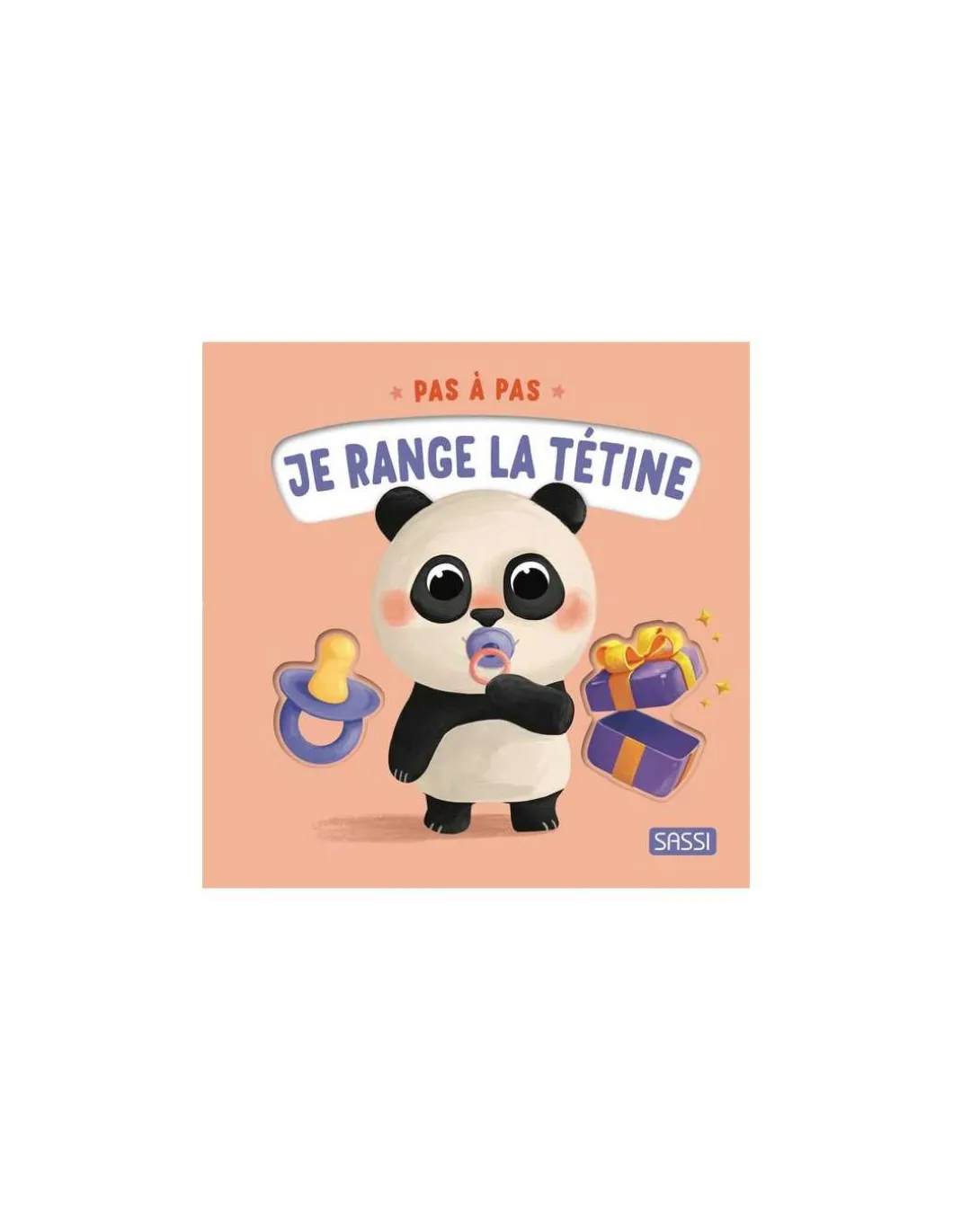 Livre Pas à pas je range la tétine - Sassi