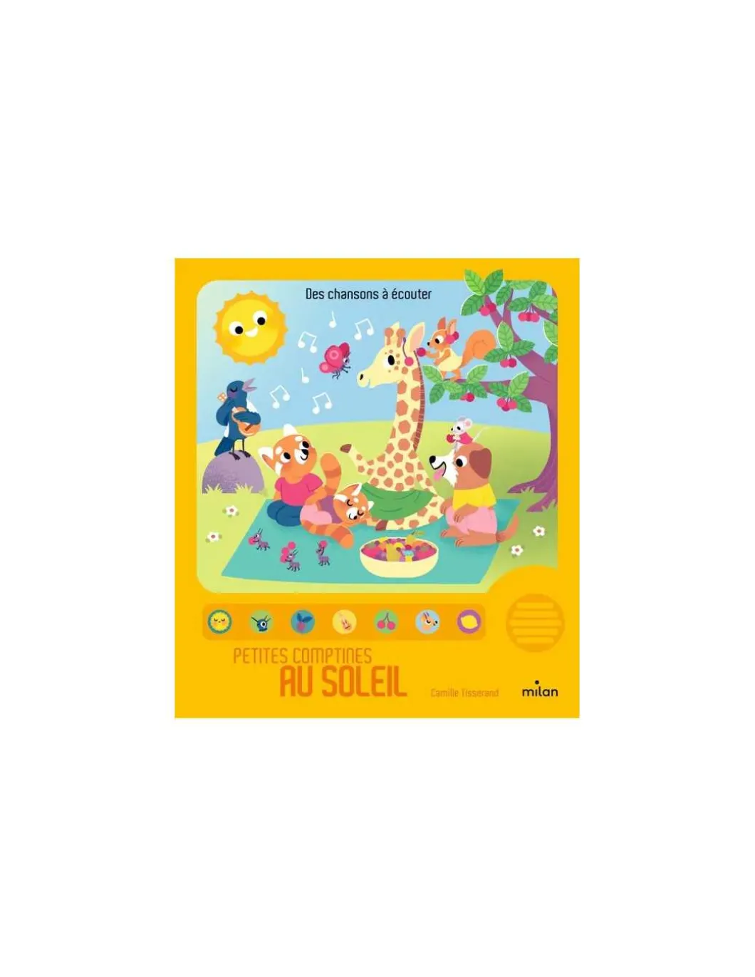 Livre Petites comptines au soleil - Milan
