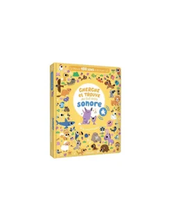 Livre sonore Cherche et trouve des tout-petits Les animaux - Auzou