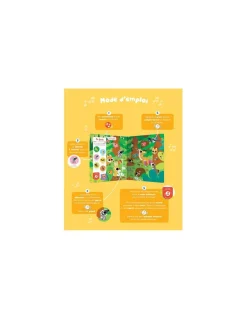 Livre sonore Cherche et trouve des tout-petits Les animaux - Auzou