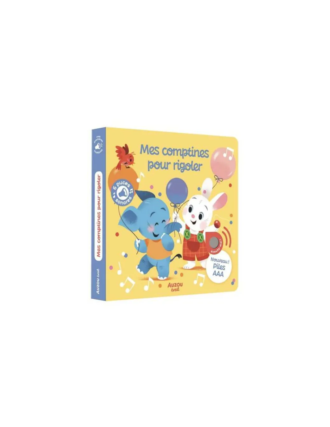 Livre sonore Mes comptines pour rigoler - Auzou
