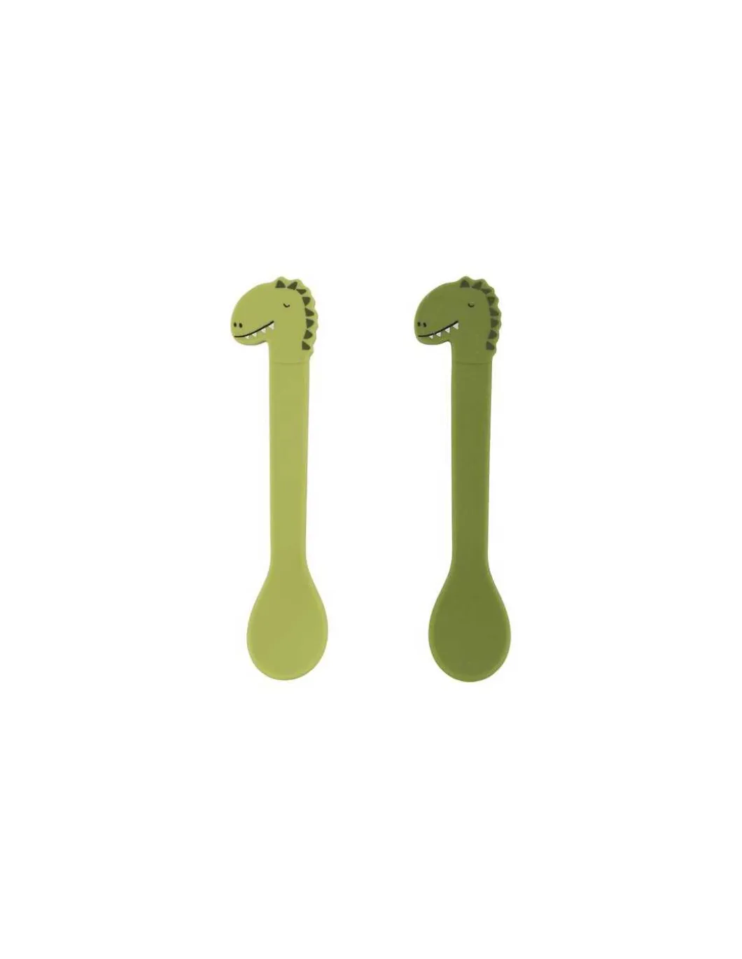 Lot de 2 cuillères en silicone Dinosaure - Trixie