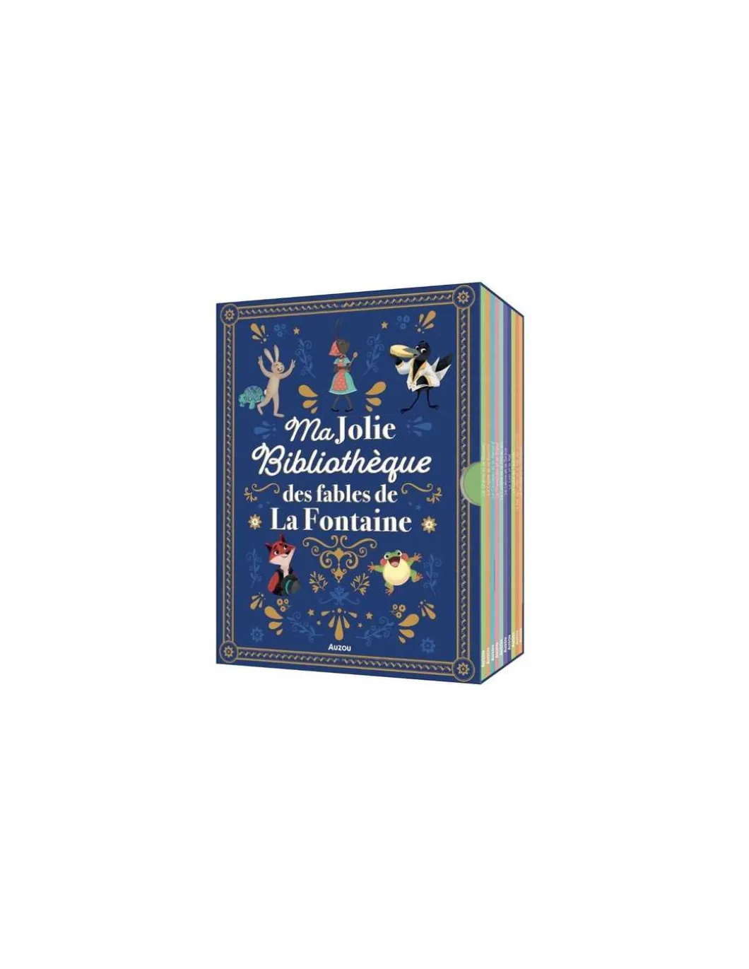 Ma jolie bibliothèque des fables de la fontaine - Auzou