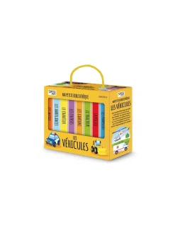 Ma petite bibliothèque les véhicules - Sassi