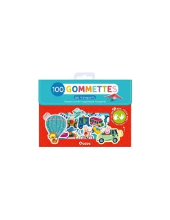 Ma pochette de 100 gommettes Les transports - Auzou