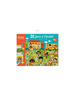 Ma pochette de 20 jeux à l'école - Auzou