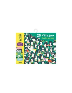 Ma pochette de 20 jeux chez les animaux - Auzou