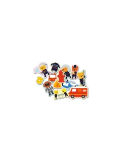 Ma pochette de gommettes 100 pompiers et policiers - Auzou