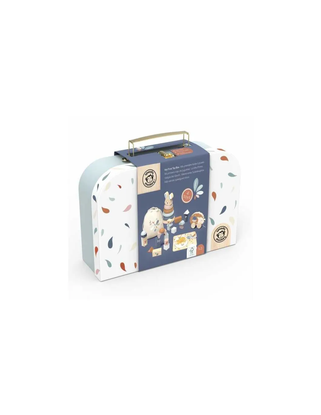 Ma première boîte à jouets 12 mois - Speedy Monkey