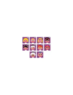 Magnetibook Crazy face fille - Janod