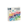 Magnets alphabet majuscules bois 77 pièces - Vilac